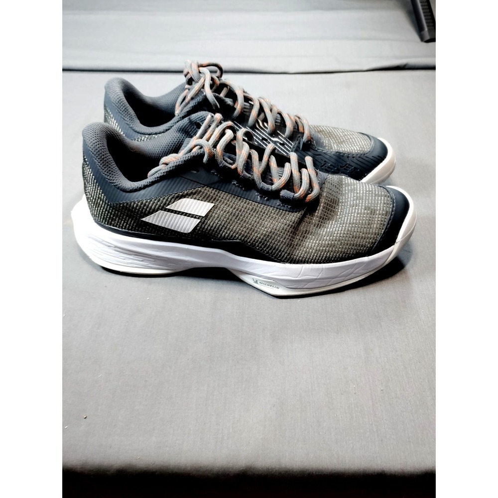 Babolat Women Jet Tere 2 All Court Tennis Shoes Size 7 Gray Black Athletic Sport